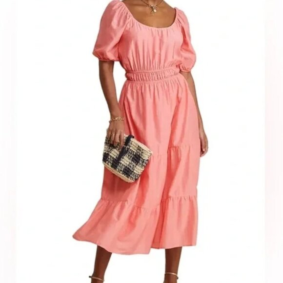 NWT Vineyard Vines Tiered Maxi Dress Size Large - Picture 13 of 16